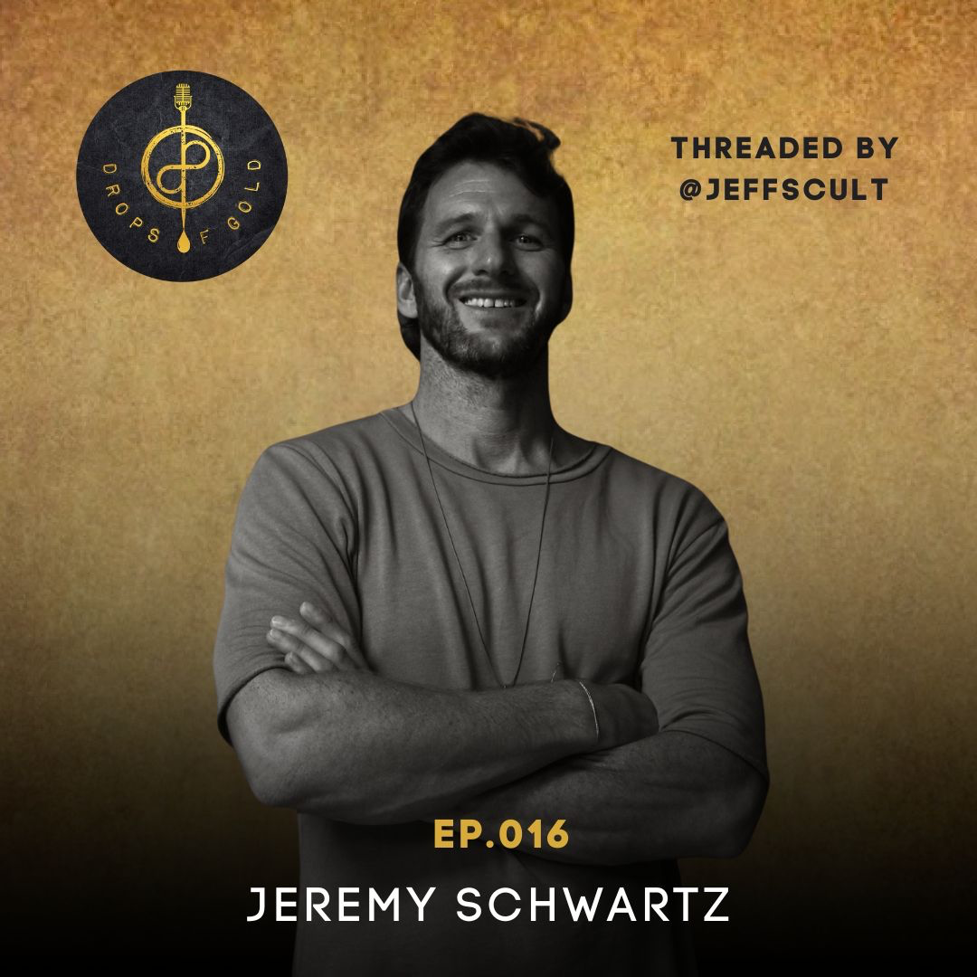 EPISODE #016 WITH JEREMY SCHWARTZ - Building Legacy: The Power of Community, Creativity, and Collaboration