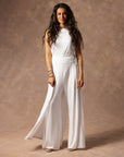 The Infinite in Pure White — TreeSilk convertible piece — look 3 │ One Golden Thread