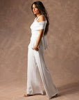 The Infinite in Pure White — TreeSilk convertible piece — look 4 │ One Golden Thread