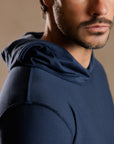 LONG SLEEVE HOODED TEE / GREY OMBRE (STORE ONLY)