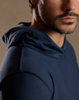 LONG SLEEVE HOODED TEE / GREY OMBRE (STORE ONLY)