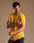 CREW NECK TREE SHIRT / EGYPTIAN GOLD