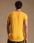 CREW NECK TREE SHIRT / EGYPTIAN GOLD