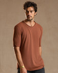 CREW NECK TREE SHIRT / RICH EARTH