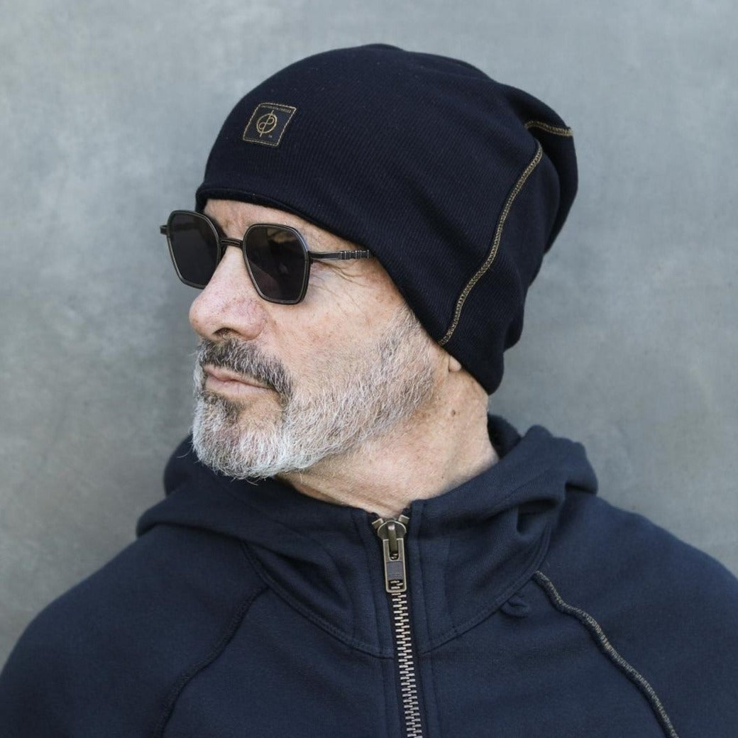 OG Beanie - The Feather / Black Onyx