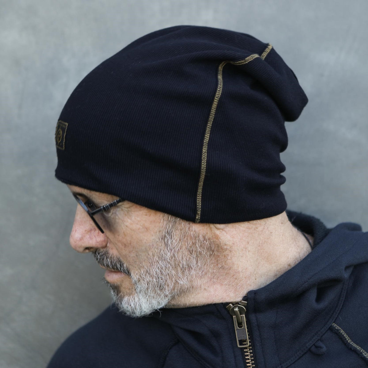 OG Beanie - The Feather / Black Onyx