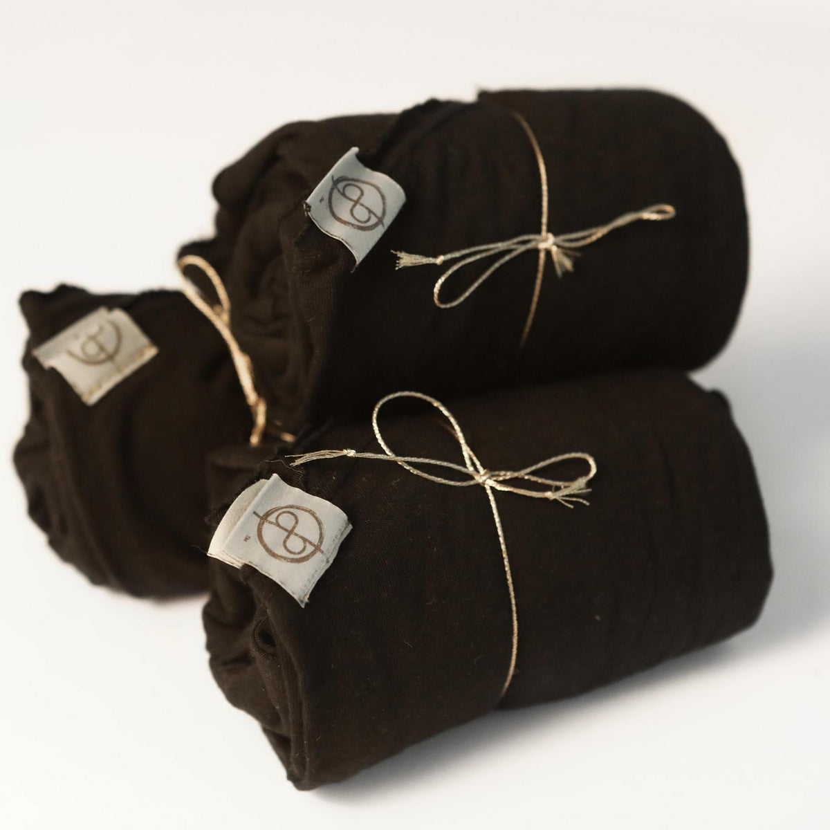 Bundle packaging of crew neck three pack in Black