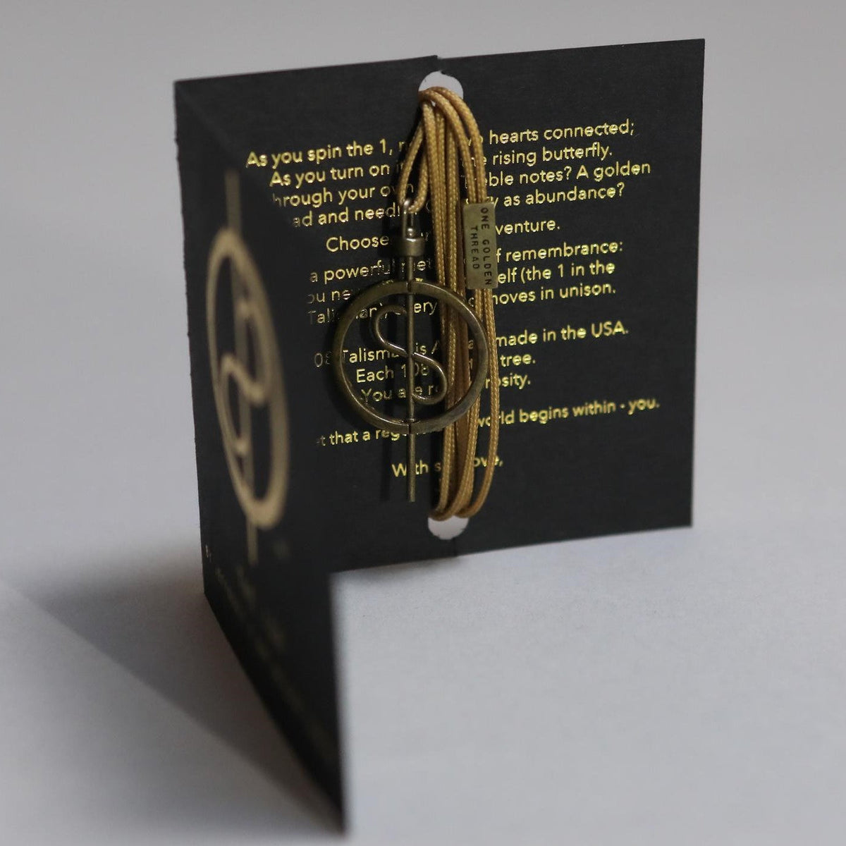 108 Talisman Antique Gold