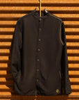Details of the Shacket in Black