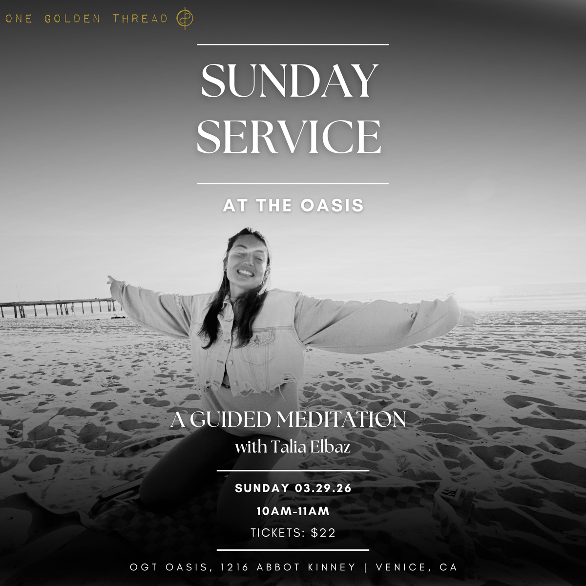 3.29.26 Sunday Service: A Guided Meditation with Talia Elbaz