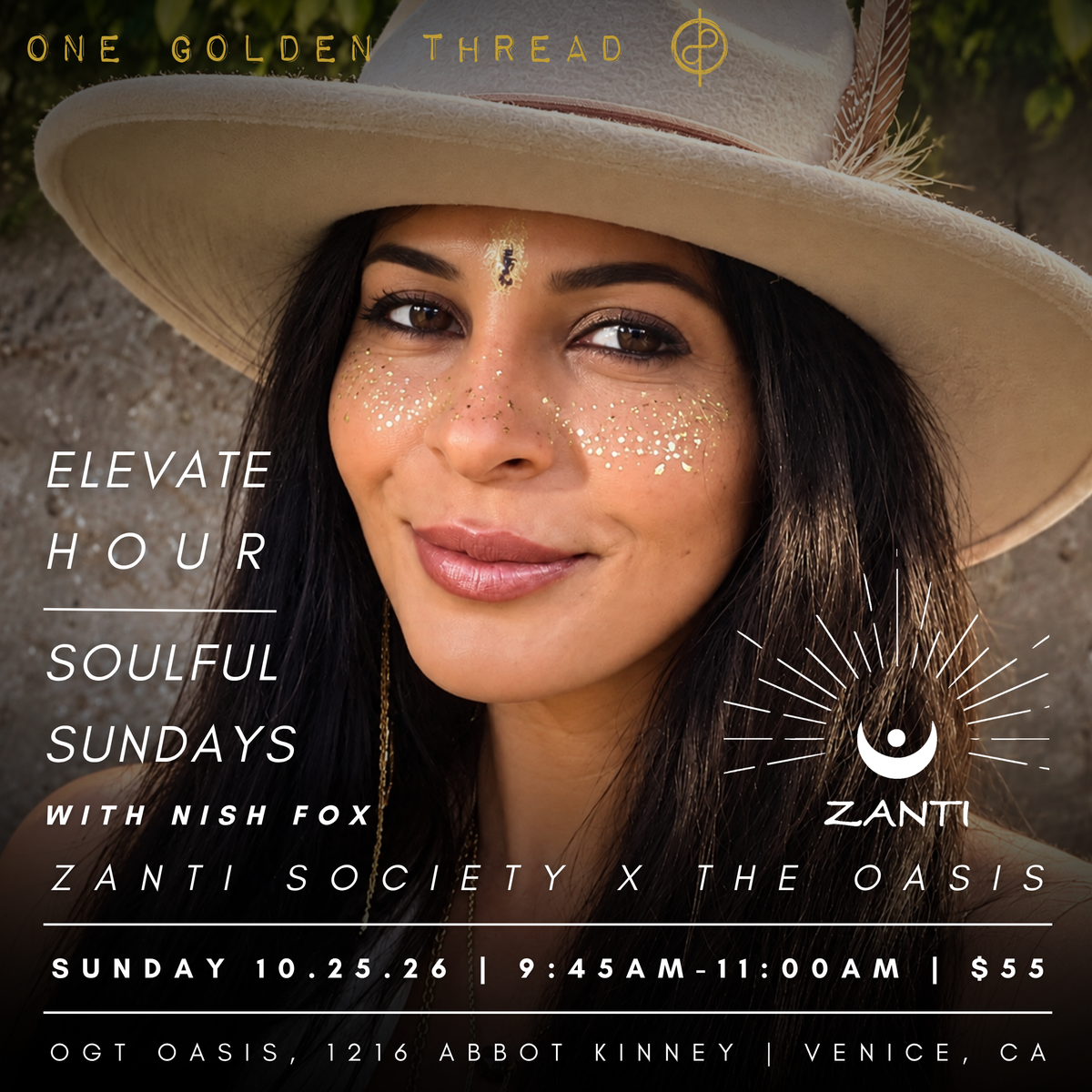 10.25.26 ELEVATE HOUR | SOULFUL SUNDAYS with NISH FOX