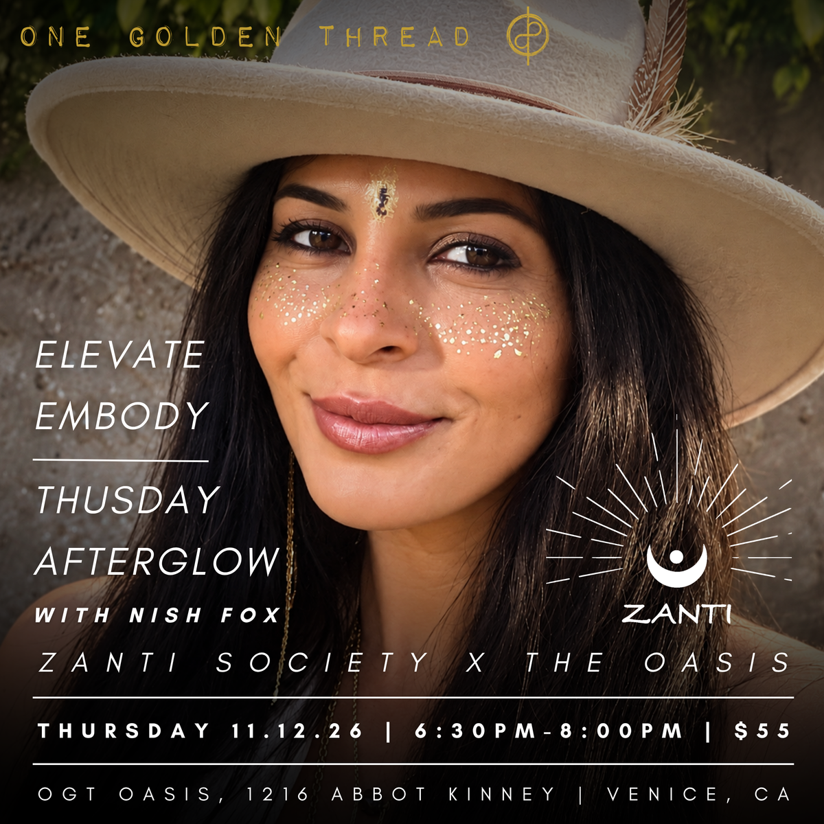 11.12.26 ELEVATE EMBODY | THURSDAY AFTERGLOW with NISH FOX