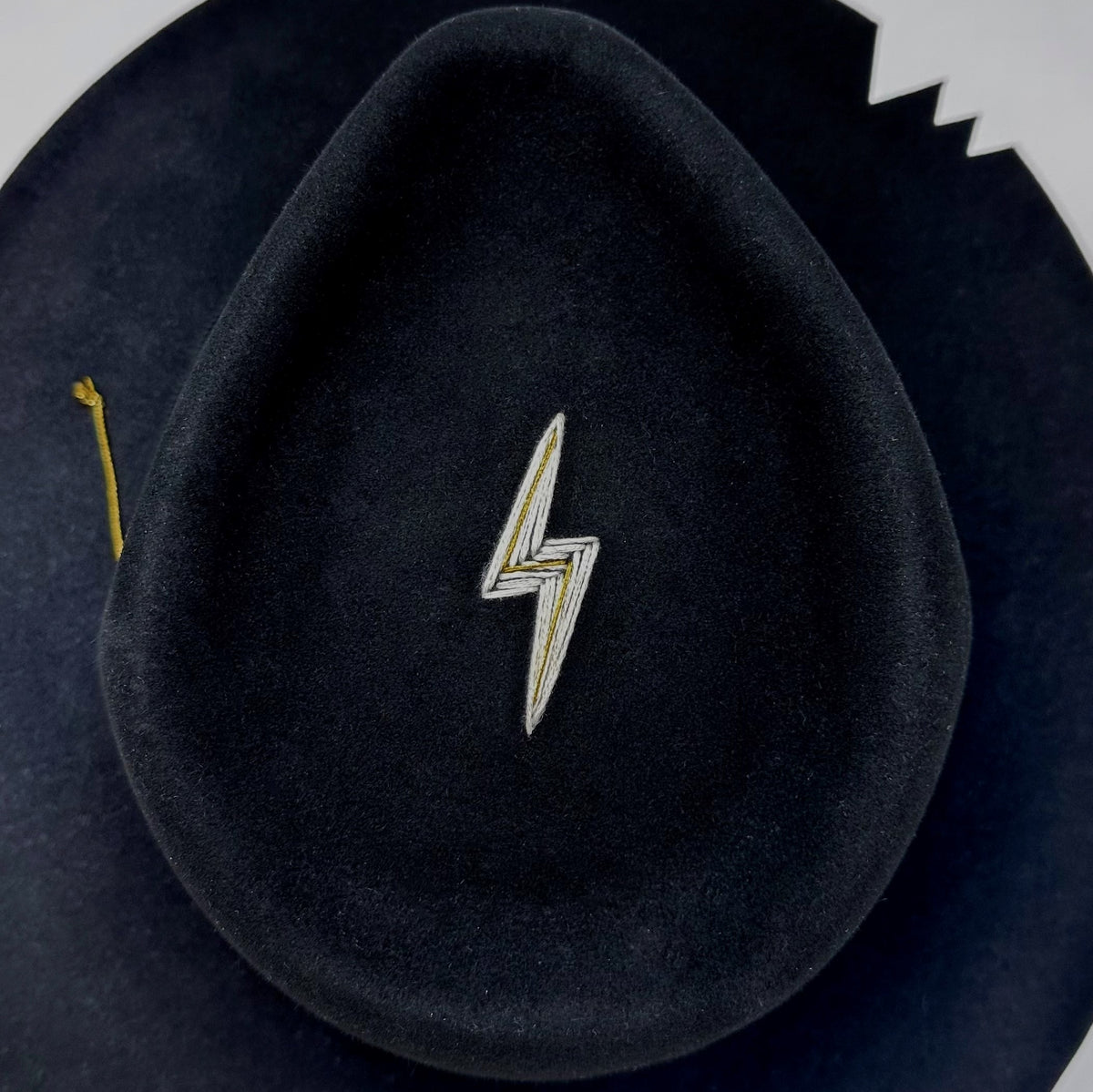 Closeup of OGT Bespoke Hat 
