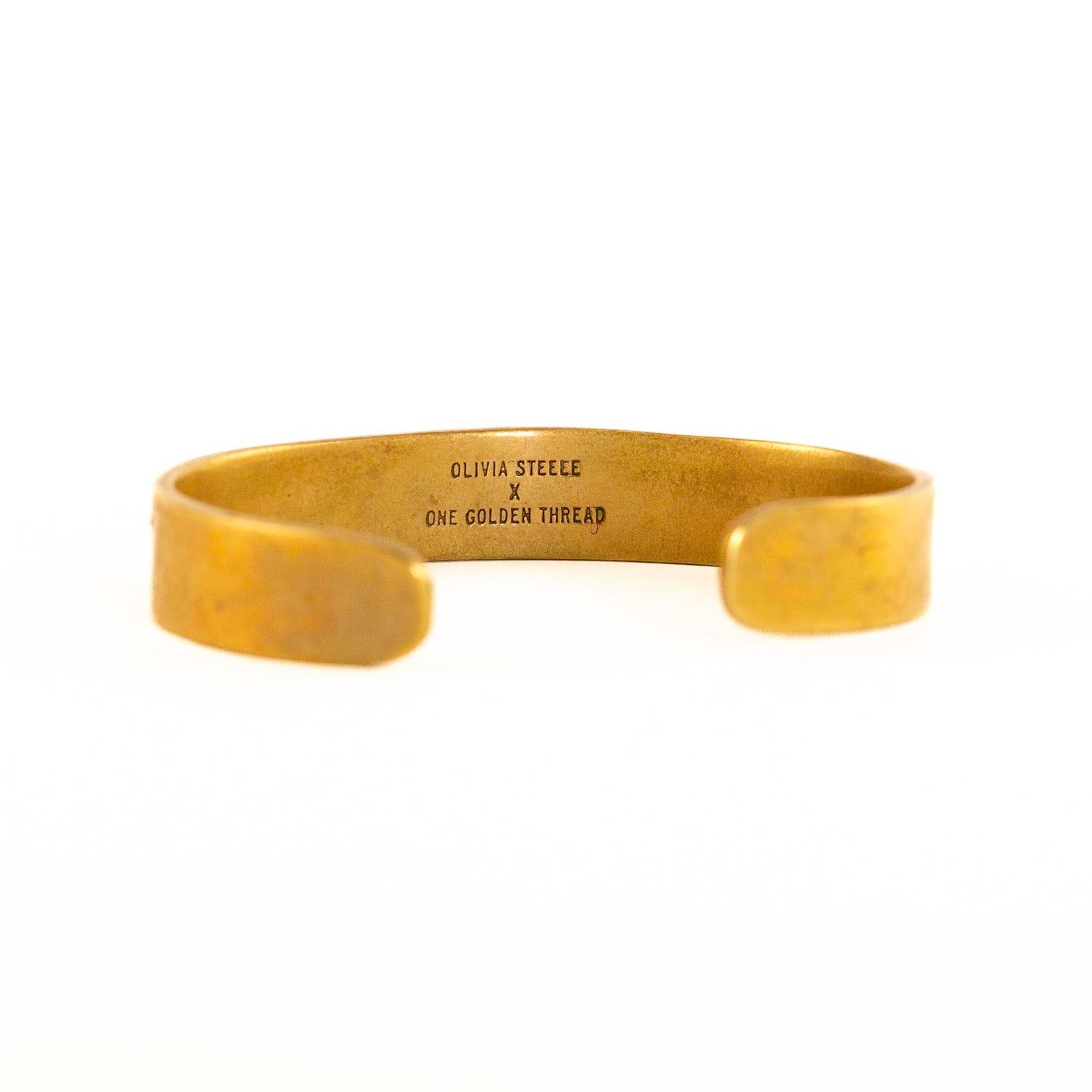 OGT x STEELISM CUFF – One Golden Thread