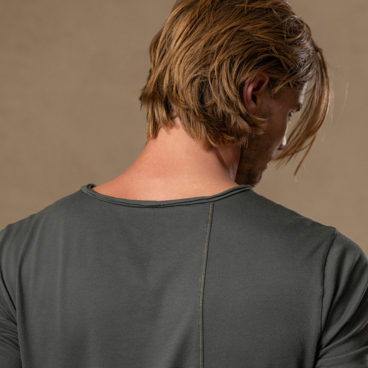 Crew Neck Tree Shirt in Urban Forest — TreeSilk tee — look 6 │ One Golden Thread