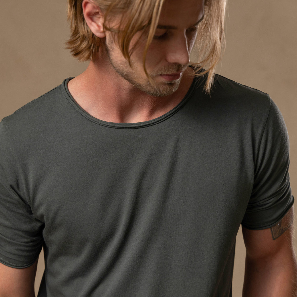 Crew Neck Tree Shirt in Urban Forest — TreeSilk tee — look 7 │ One Golden Thread