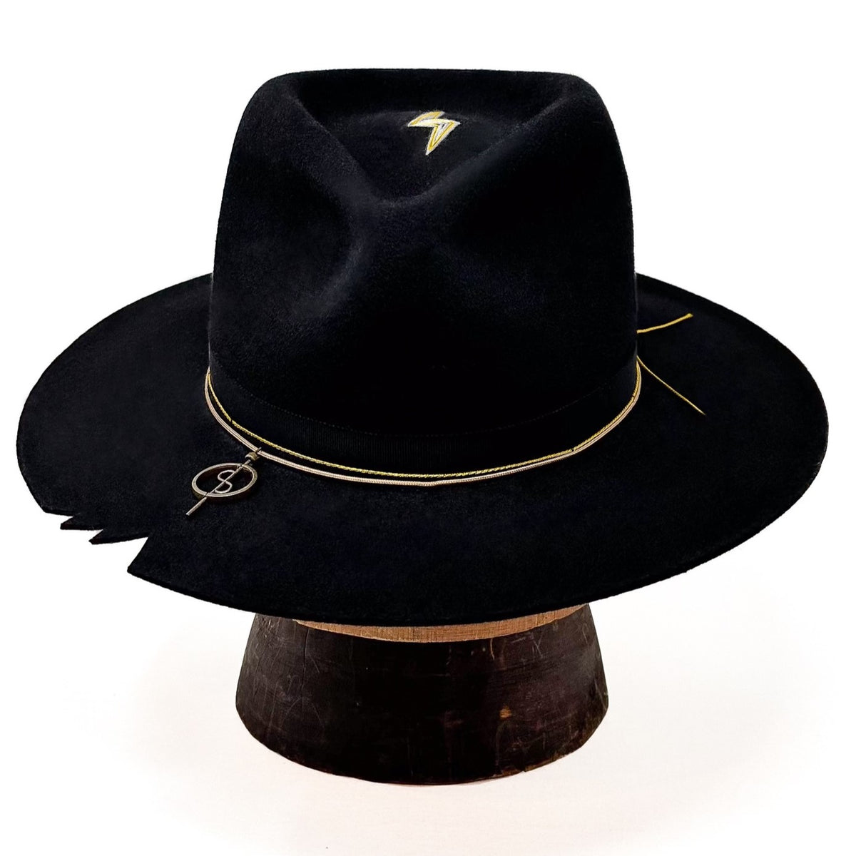 Closeup of OGT Bespoke Hat with 108 Talisman