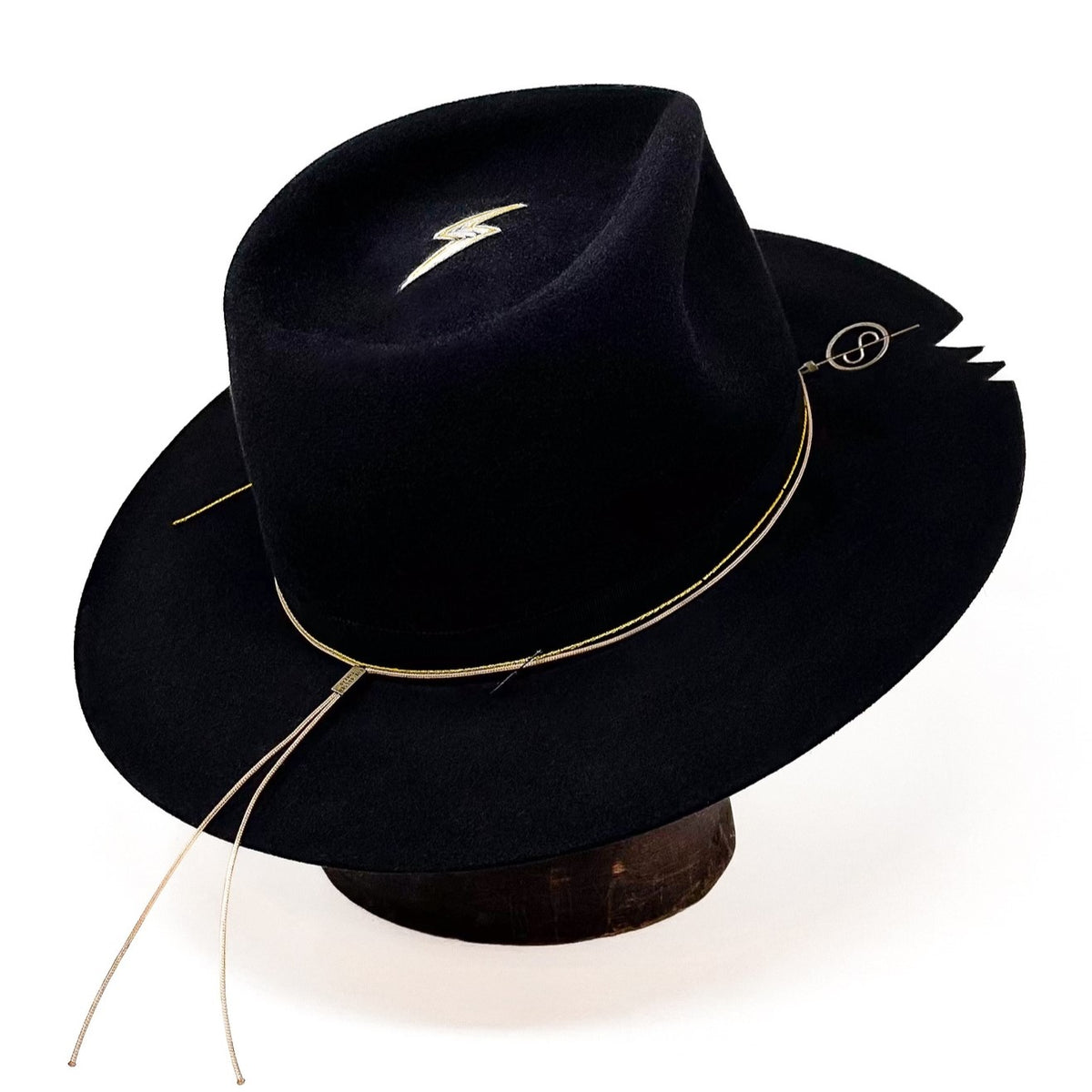 Closeup of OGT Bespoke Hat with 108 Talisman