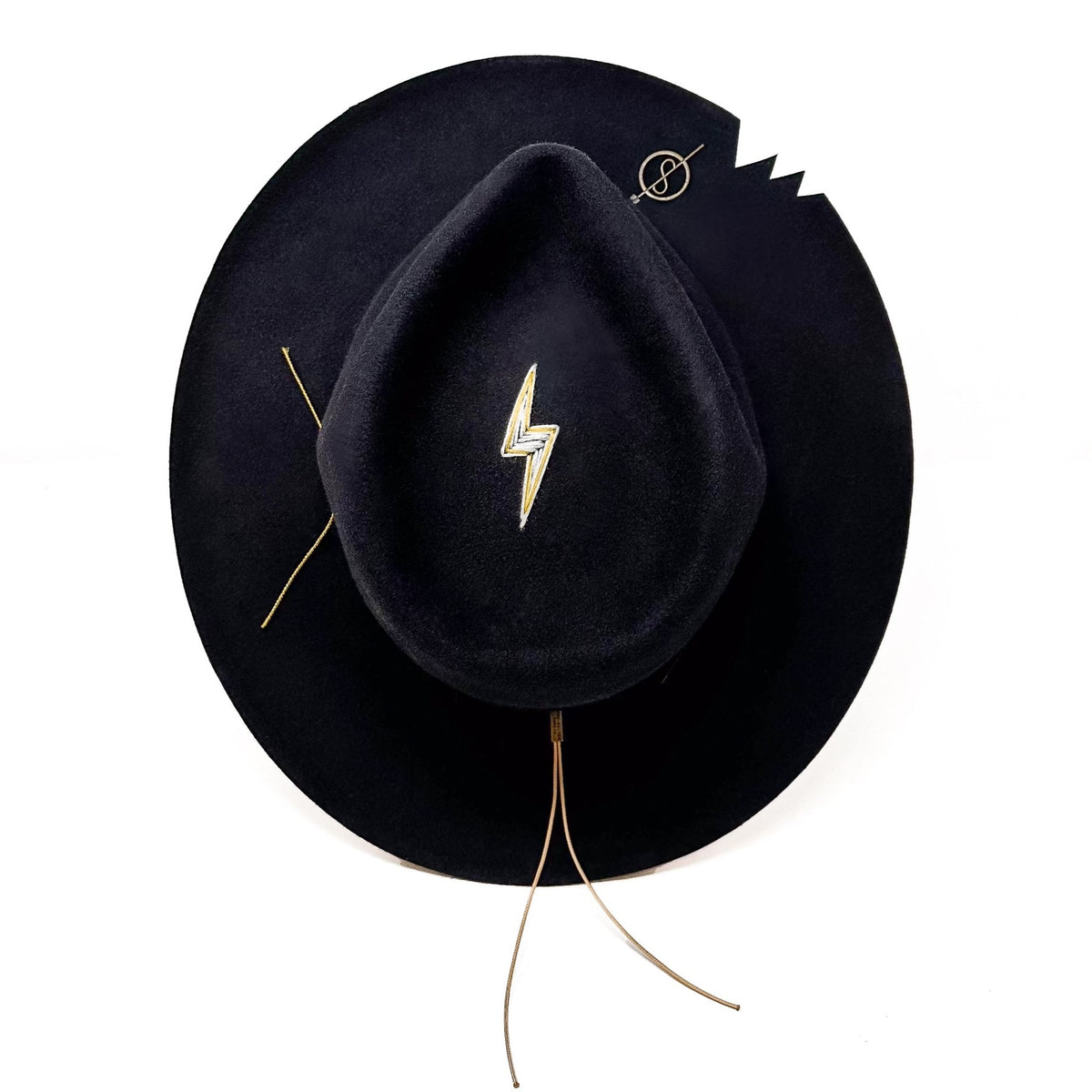 Closeup of OGT Bespoke Hat with 108 Talisman