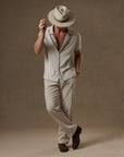 The Frame in White Stone — TreeSilk shirt — look 6 │ One Golden Thread