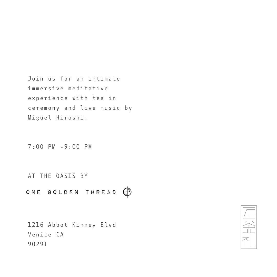 Leaf &amp; Sound with Miguel Hiroshi