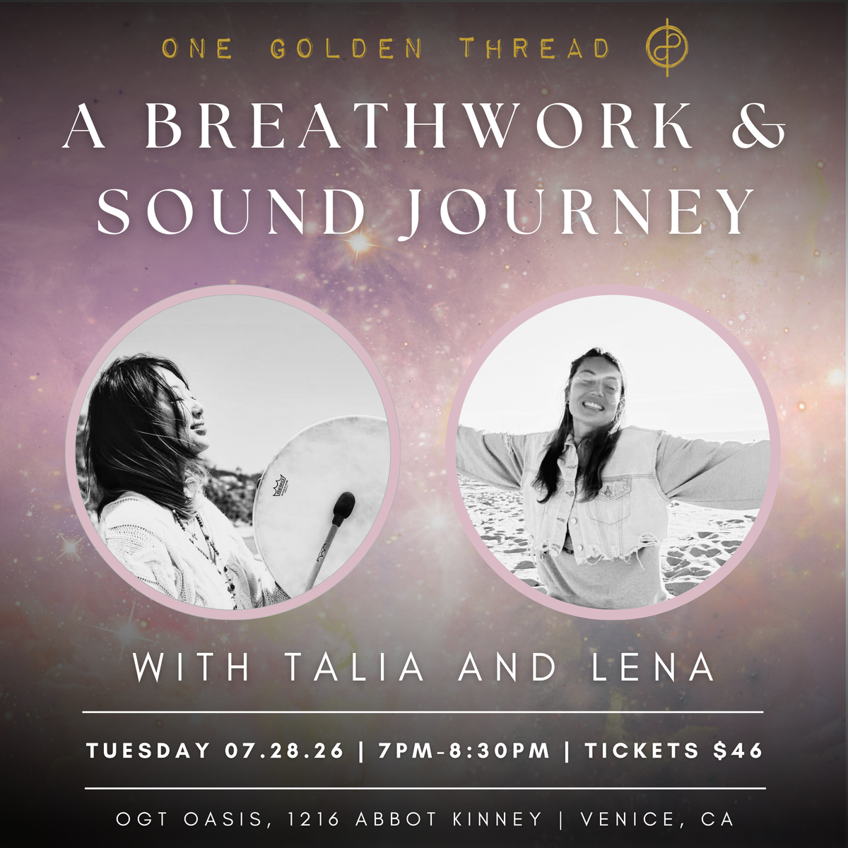 7.28.26 A Breathwork &amp; Sound Journey | with Talia and Lena