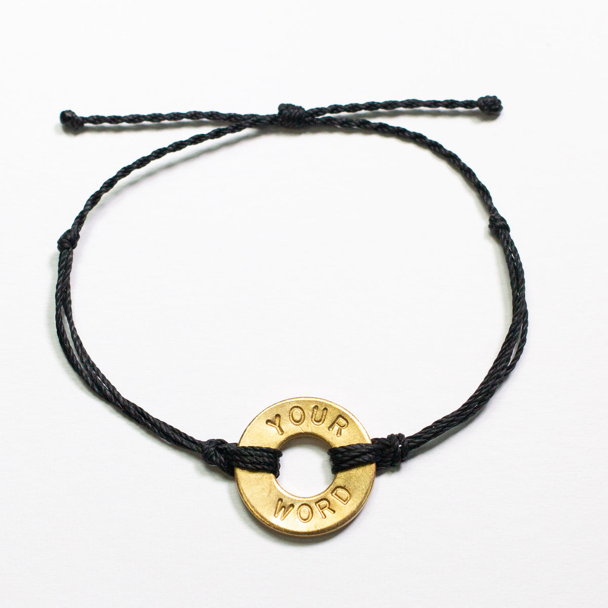 Customized MyIntent Black Bracelet