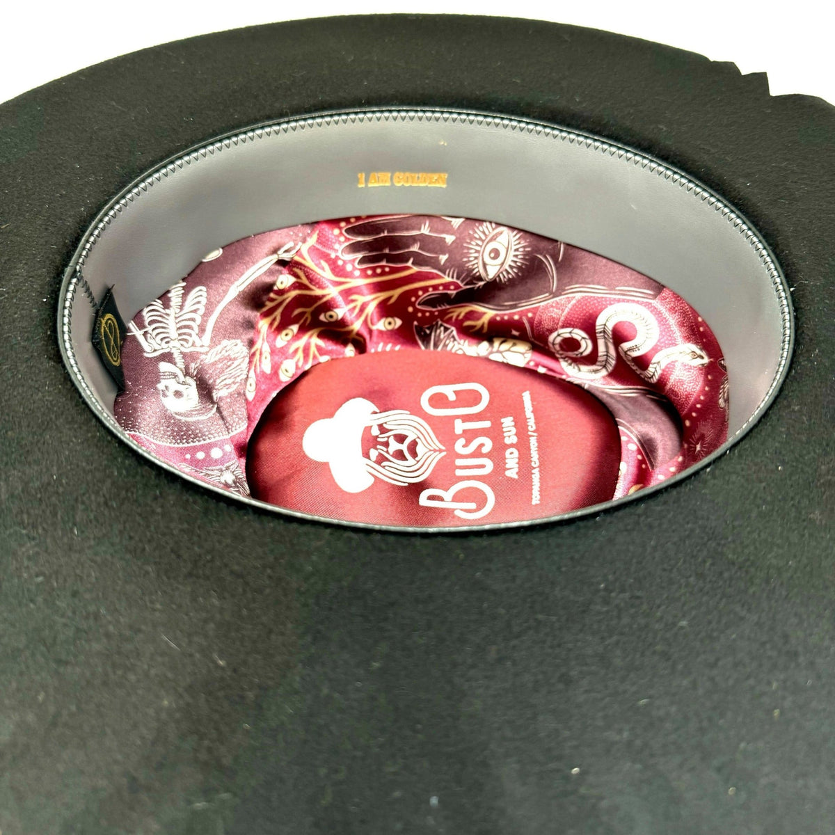 Closeup of OGT Bespoke Hat