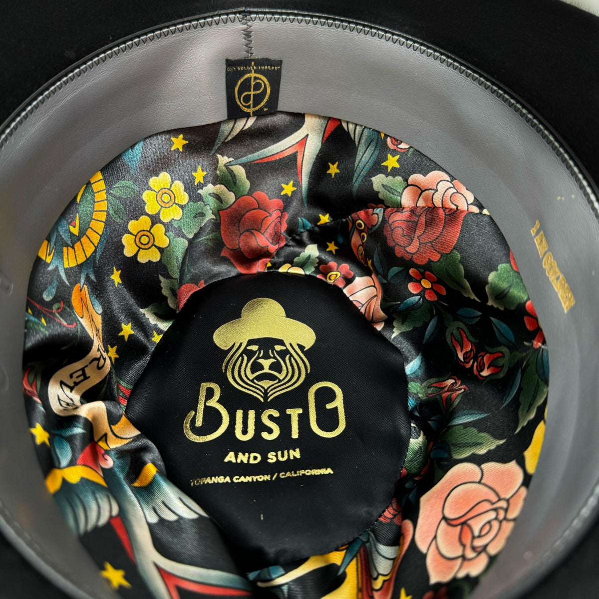 Closeup of OGT Bespoke Hat