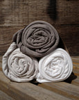 Bundle packaging of v neck three pack in different colors