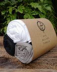 Bundle packaging of v neck three pack in different colors