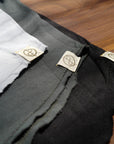 Flat lay of v neck three pack in different colors