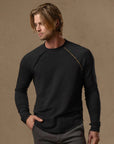 LONG SLEEVE RAGLAN / BLACK ONYX