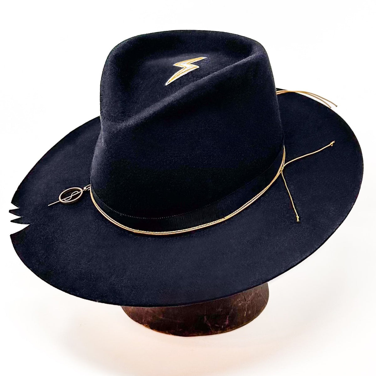 Closeup of OGT Bespoke Hat with 108 Talisman