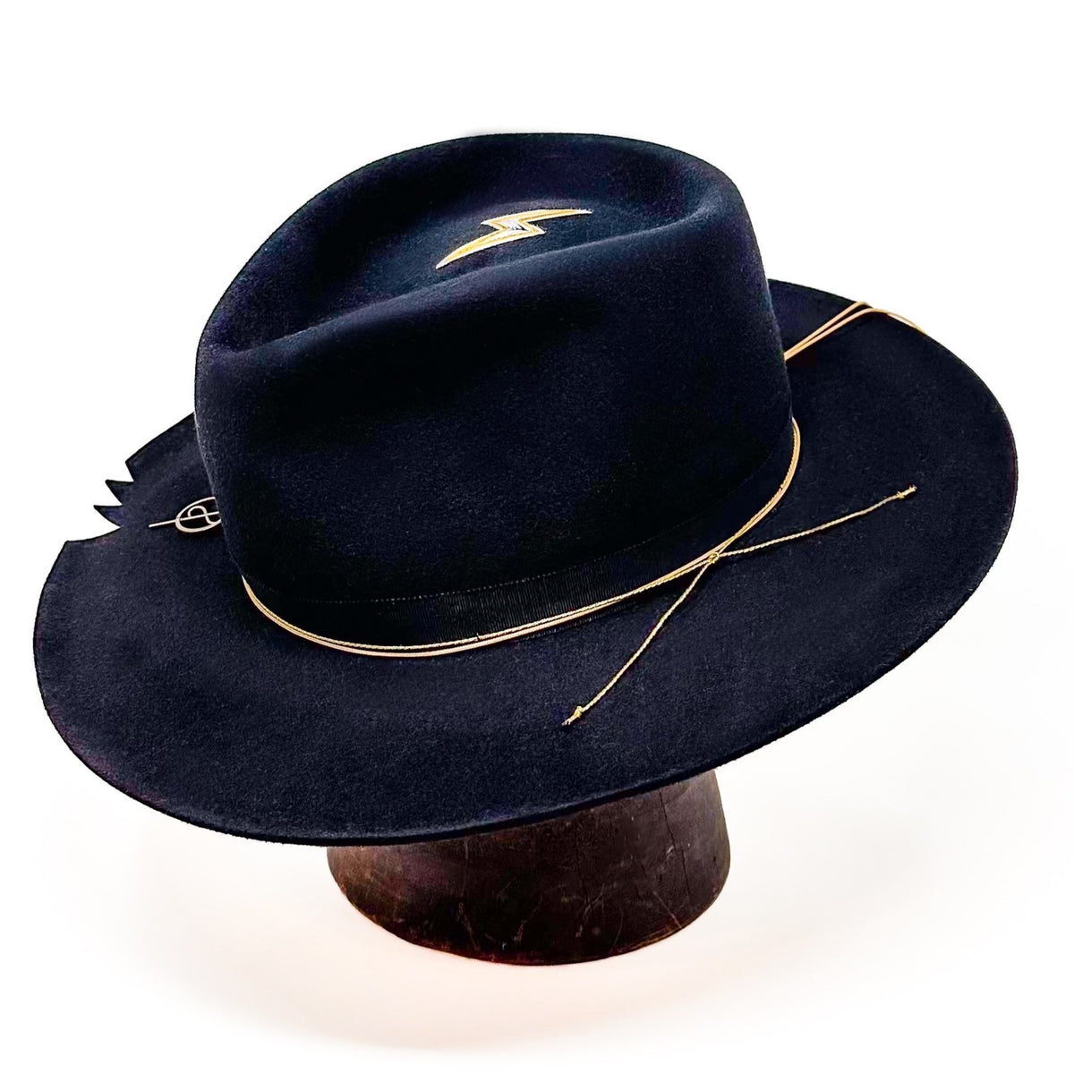 Closeup of OGT Bespoke Hat with 108 Talisman