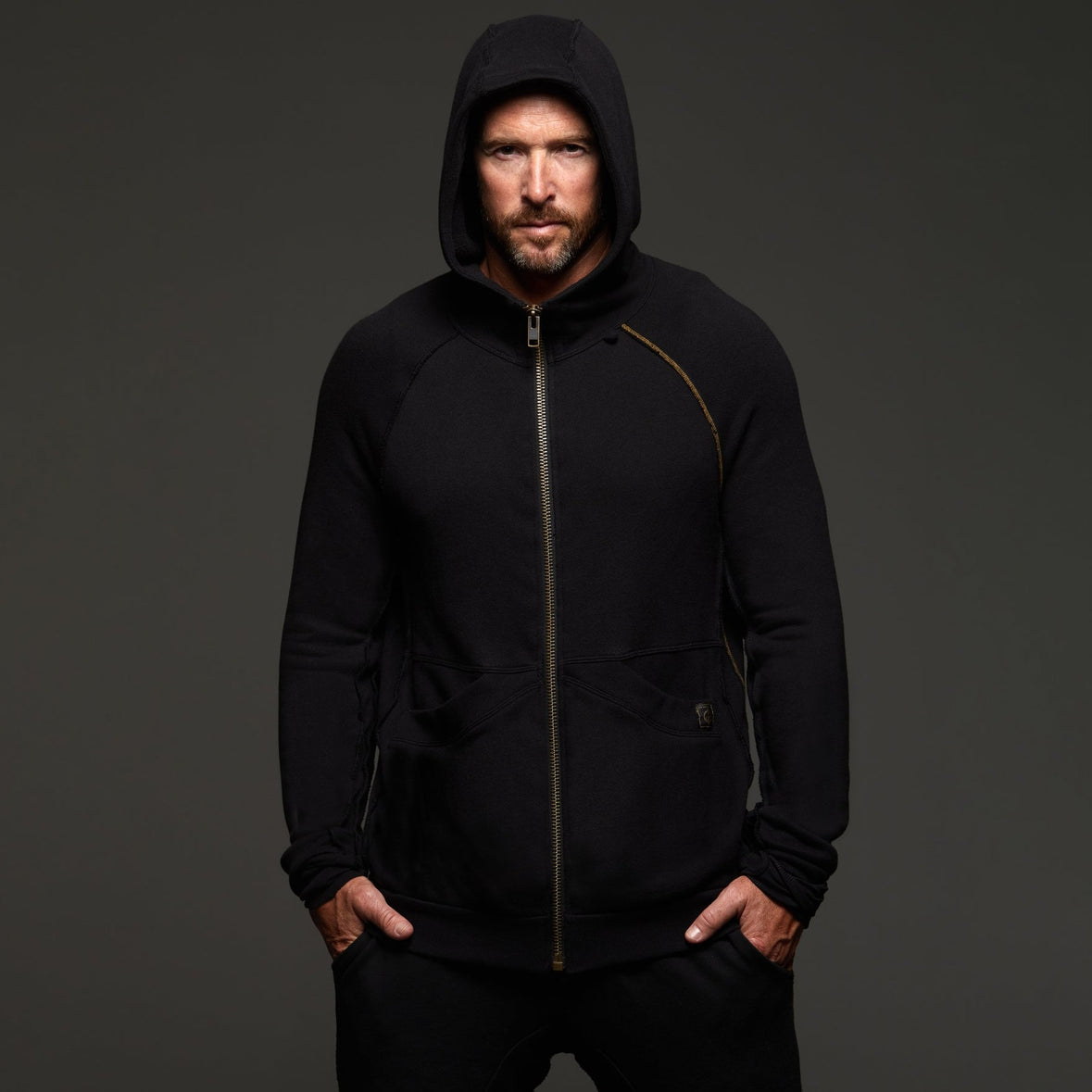 ZIP TREE HOODIE – One Golden Thread - Main Image