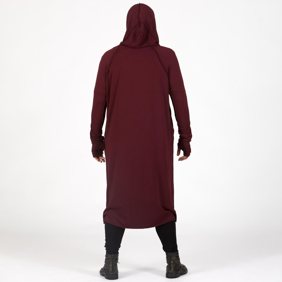 Male modeling red kairos duster