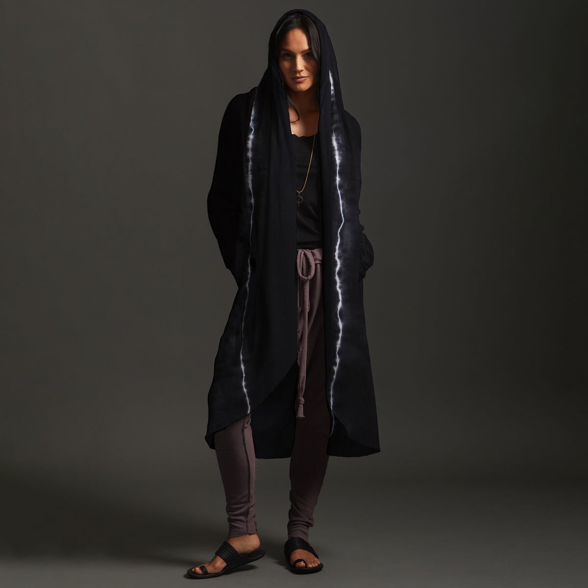 Woman modeling bolt aion duster