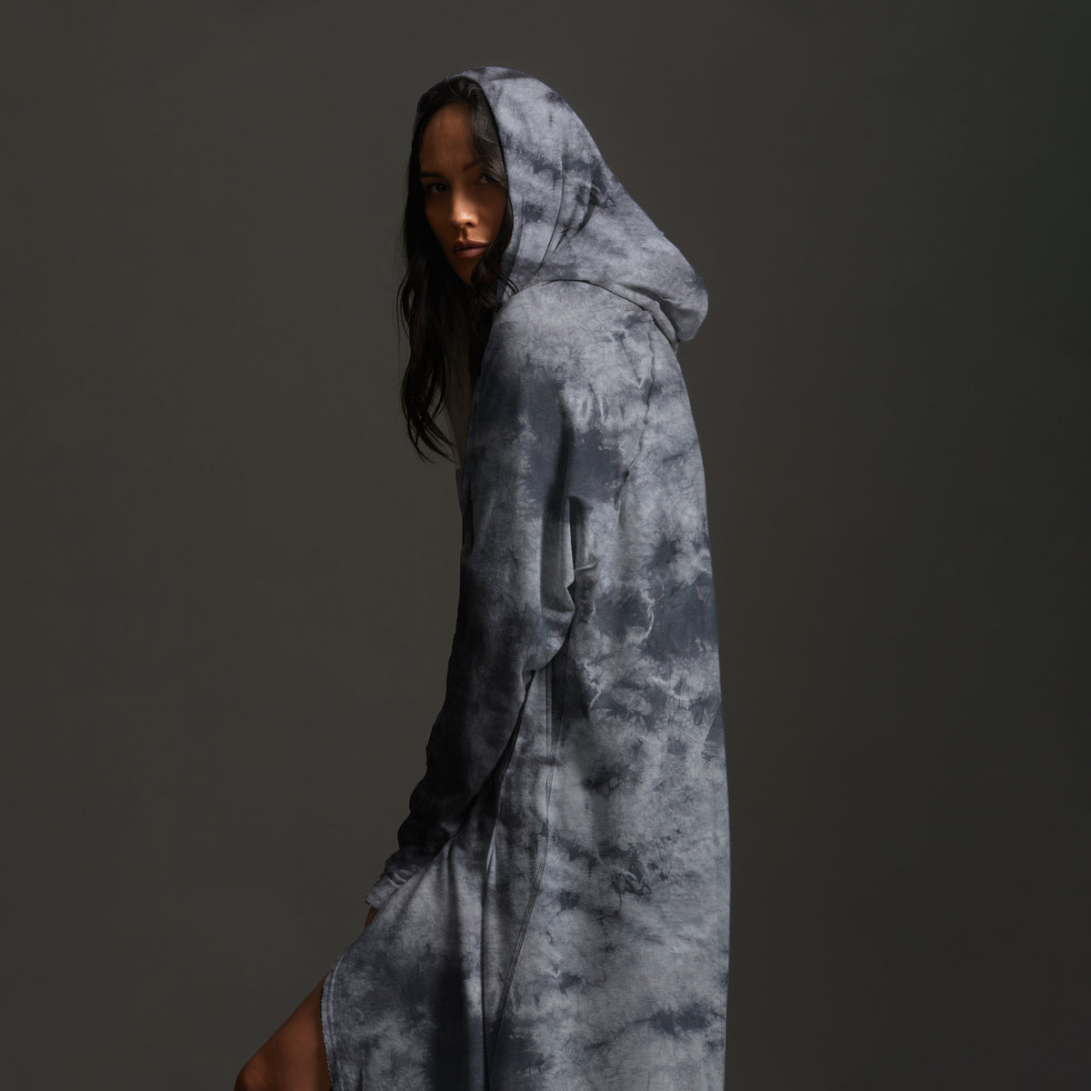 Woman modeling cloud aion duster