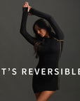 THE REVERSIBLE LITTLE BLACK DRESS