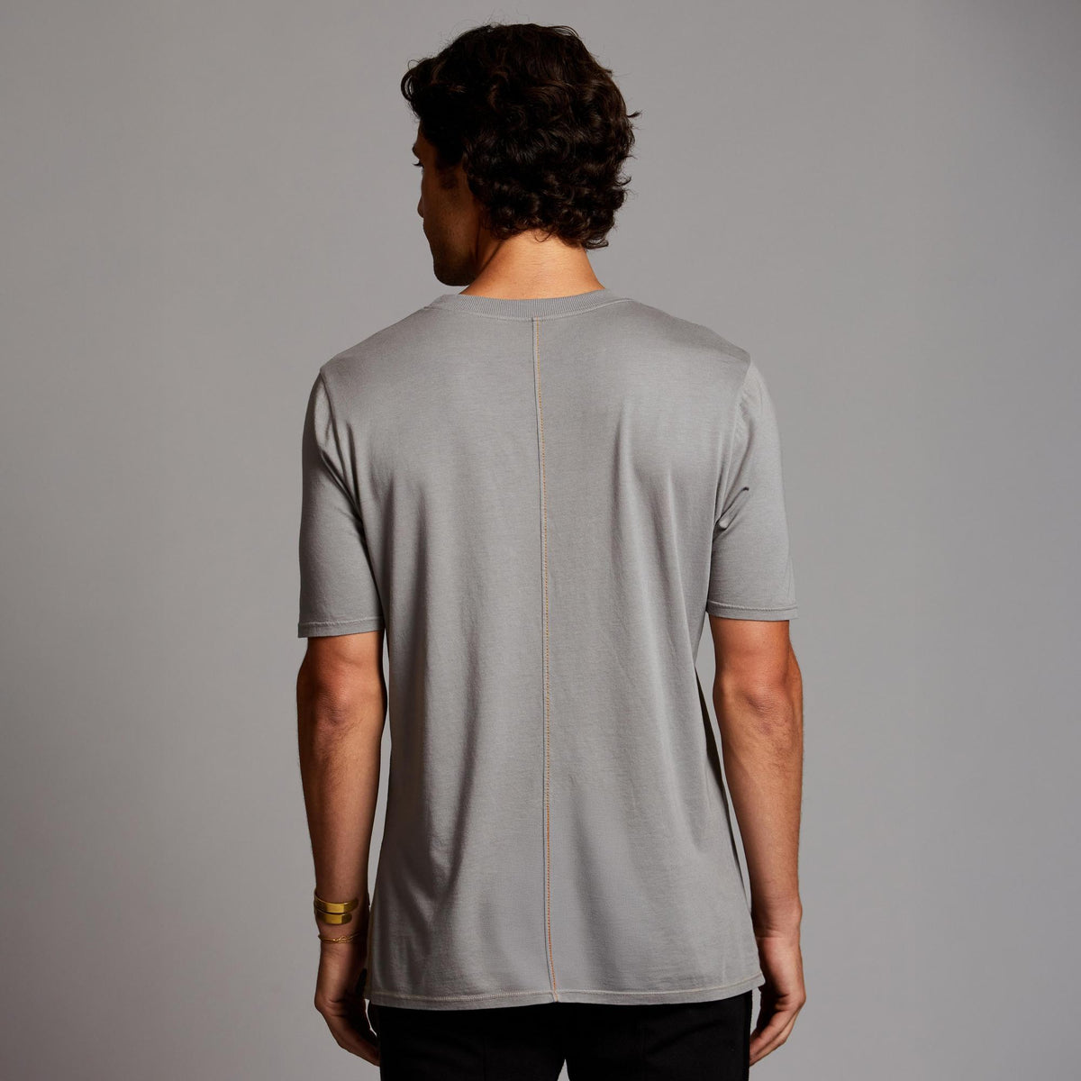 Man modeling Elemental shirt in deep clay