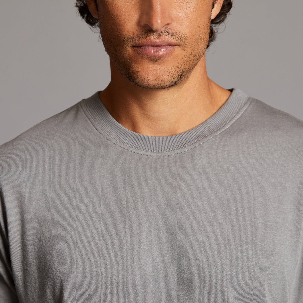 Man modeling Elemental shirt in deep clay