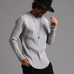 Waffle Raglan | Softest & Most Comfortable Luxury Designer