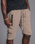 Man modeling milano mids in shroom