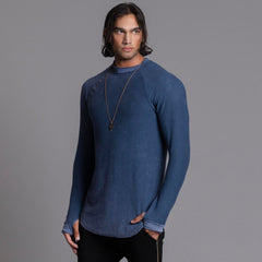 ounderrのOld School Raglan Overfit Long Sleeve 全5色 Jerzees Classics Unisex Cotton Long Sleeve Hooded T-Shirt