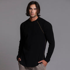 Waffle Raglan | Softest & Most Comfortable Luxury Designer Shirt
