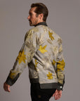 Male modeling smoke axis jacket