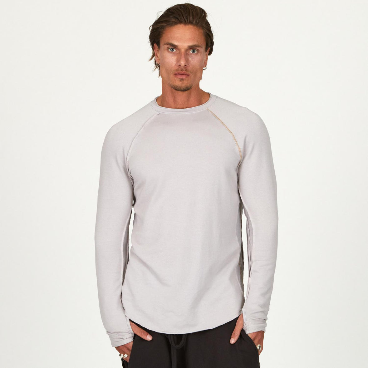 Long Sleeve Raglan | Softest & Most Comfortable Luxury Designer