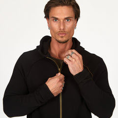 【関税&送料込】Golden  Cotton Sweatshirt ZIP TREE HOODIE – One Golden Thread