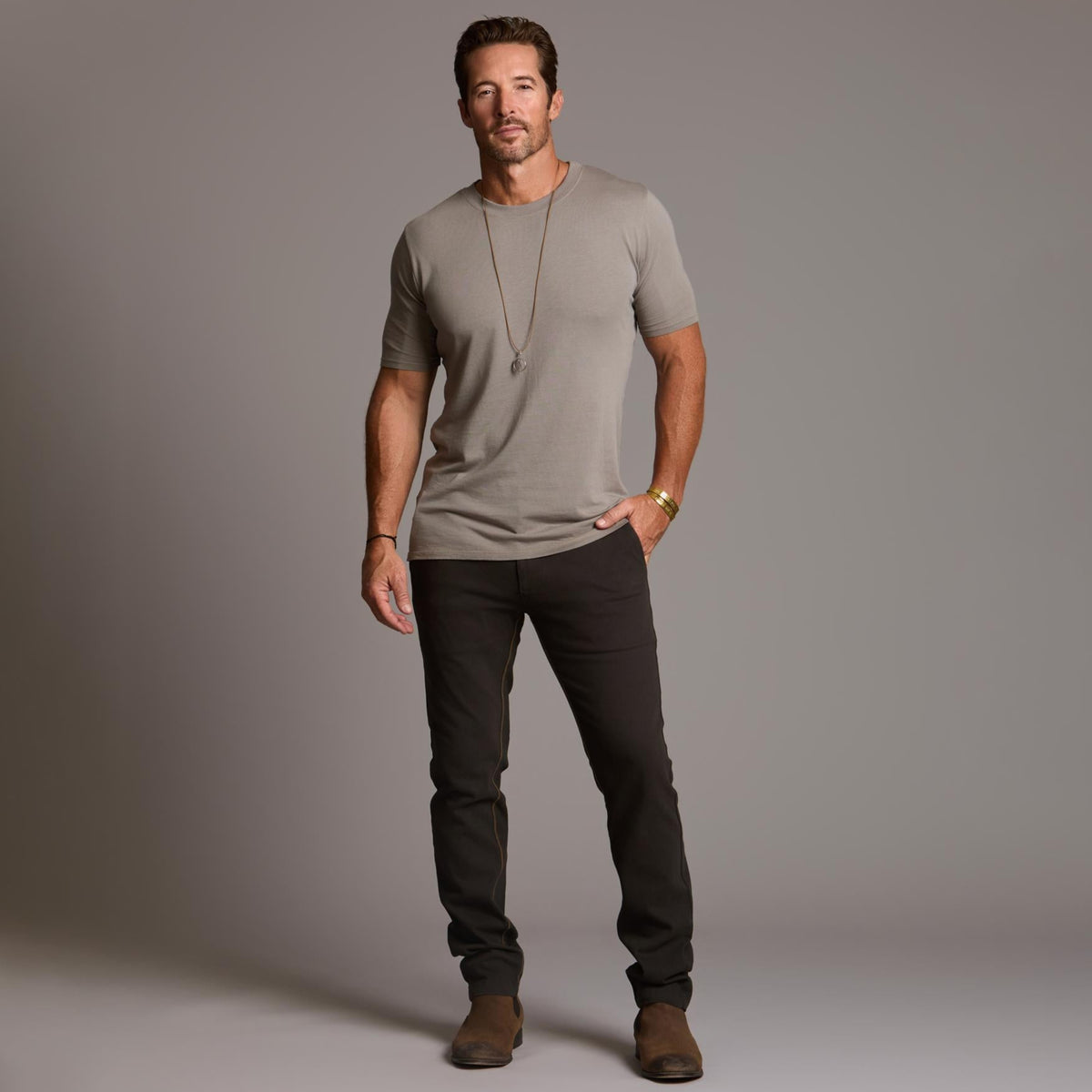 THE ELEMENTAL SLIM PANT / SLATE